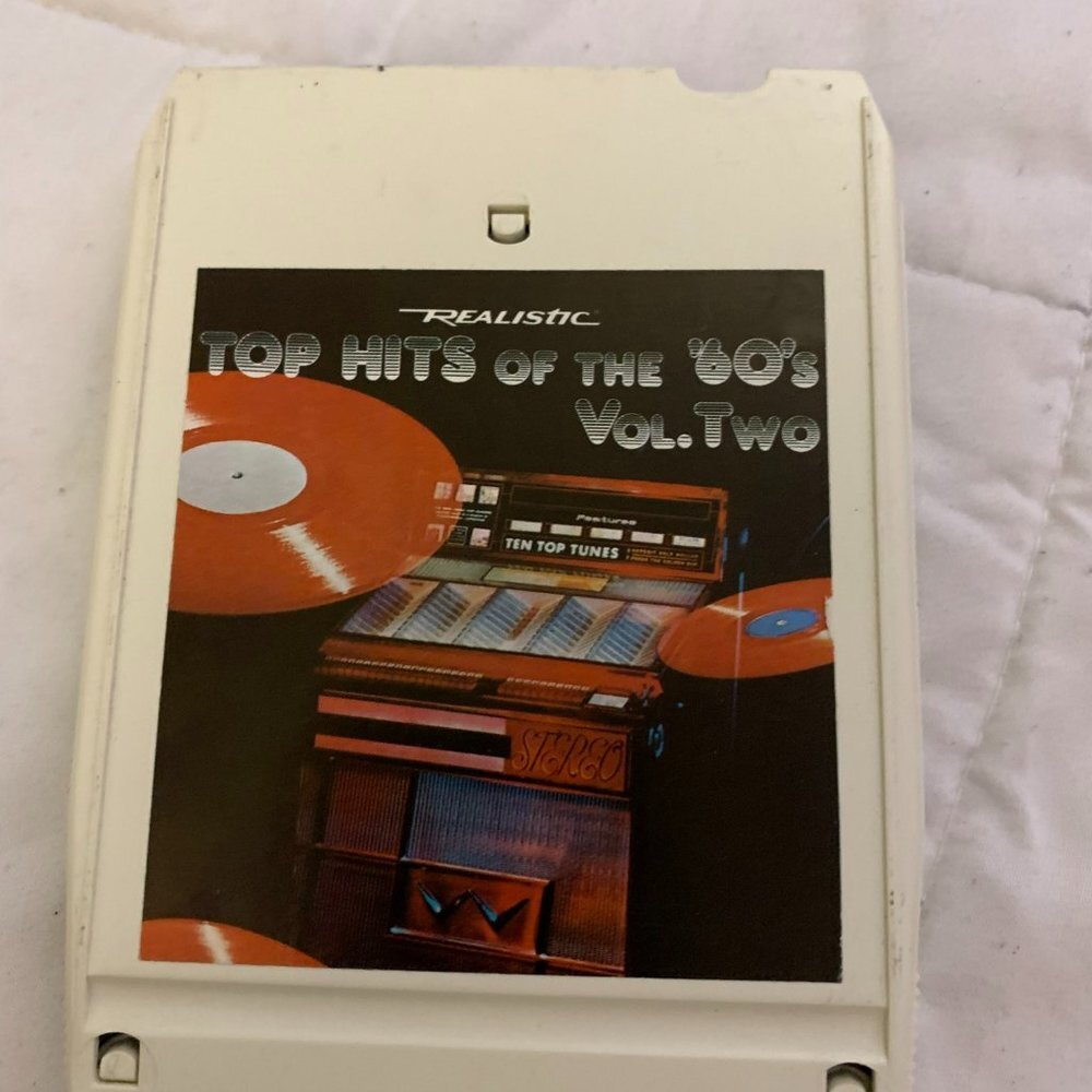 Realistic Top Hits Of The 60's ~ Vol. 2 8-Track Cartridge Radio Shack - BA 12672